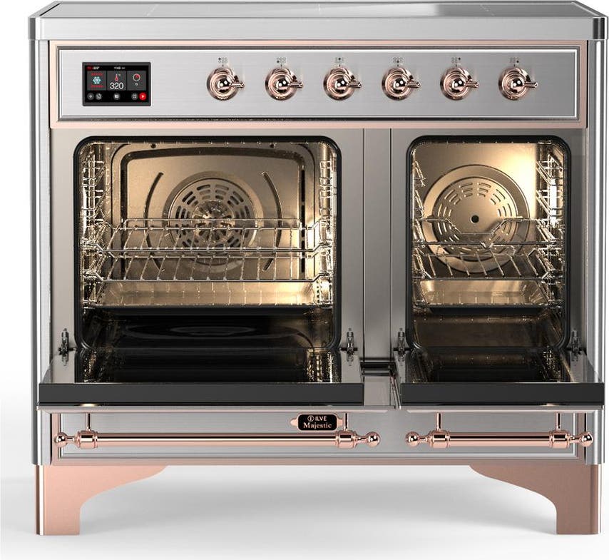 Ilve UMDIB40NR3SSP Stainless Steel With Copper Trim
