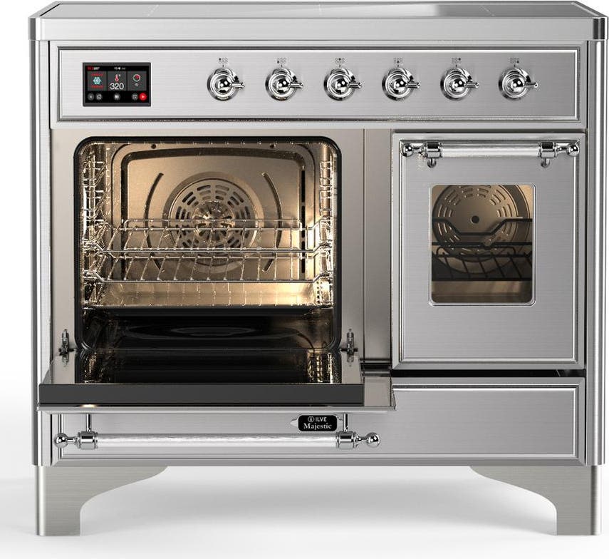 Ilve UMDIB40NR3SSC Stainless Steel With Chrome Trim