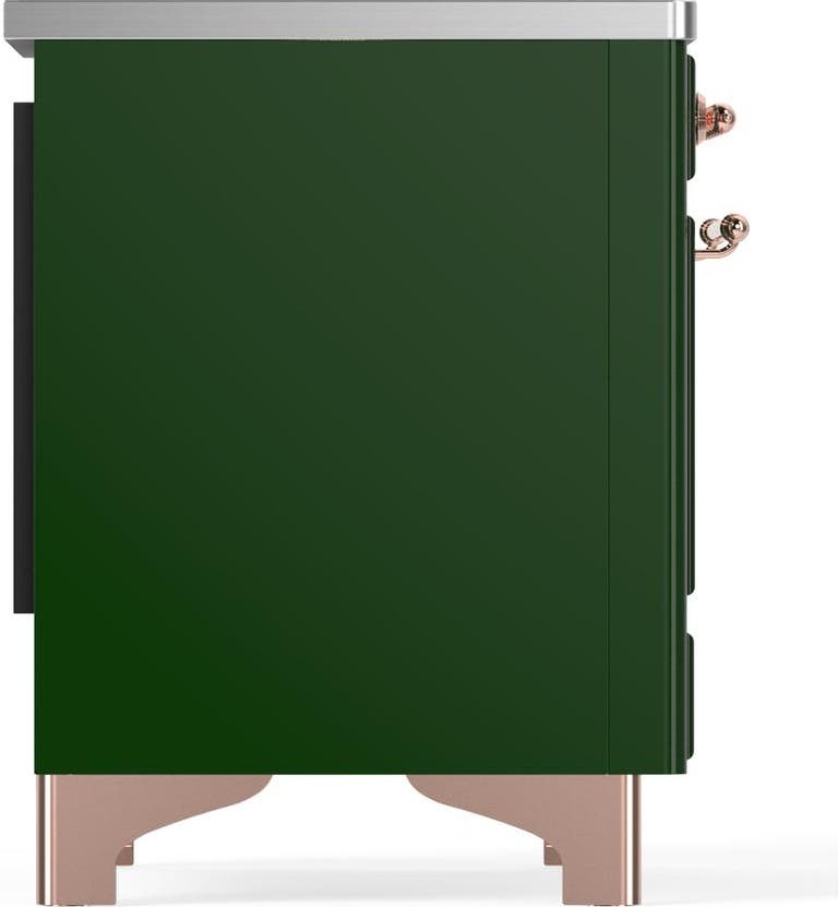 Ilve UMDIB40NR3EGP Emerald Green With Copper Trim