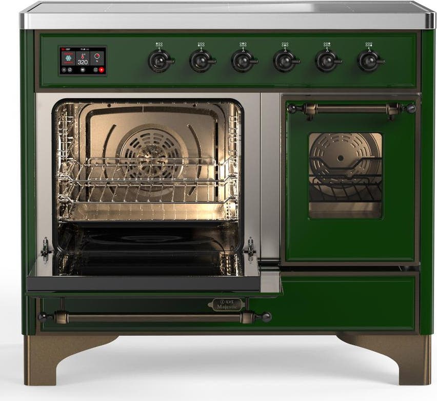 Ilve UMDIB40NR3EGB Emerald Green With Burnished Trim