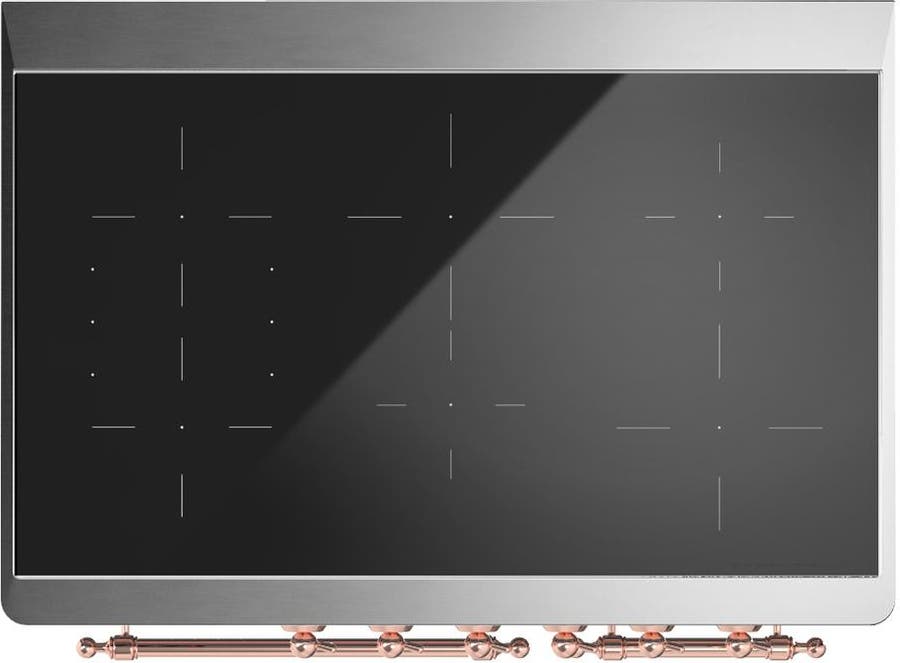 Ilve UMDIB40NR3BKP Glossy Black With Copper Trim