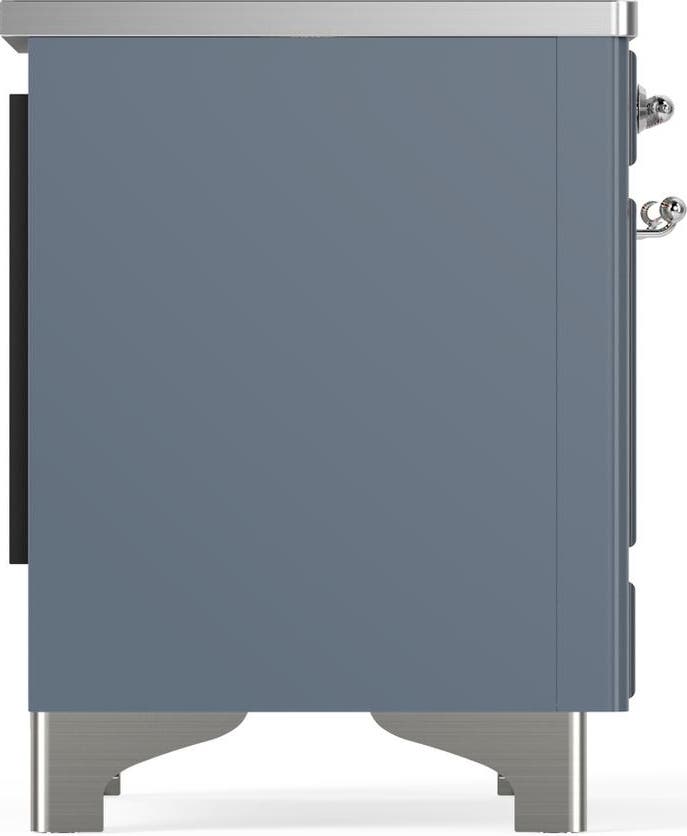 Ilve UMDIB40NR3BGC Blue Grey With Chrome Trim