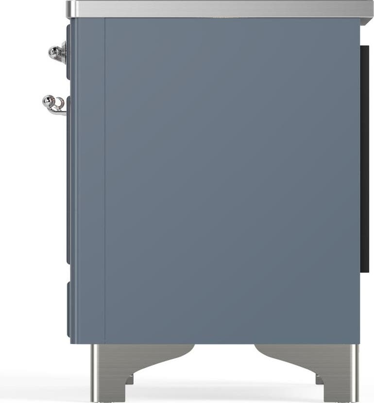 Ilve UMDIB40NR3BGC Blue Grey With Chrome Trim