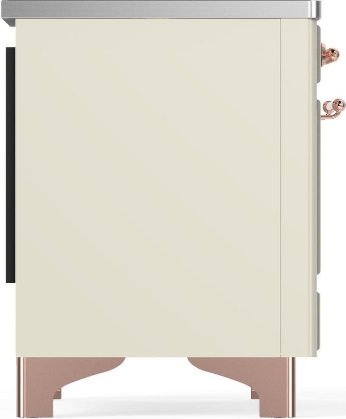 Ilve UMDIB40NR3AWP Antique White With Copper Trim