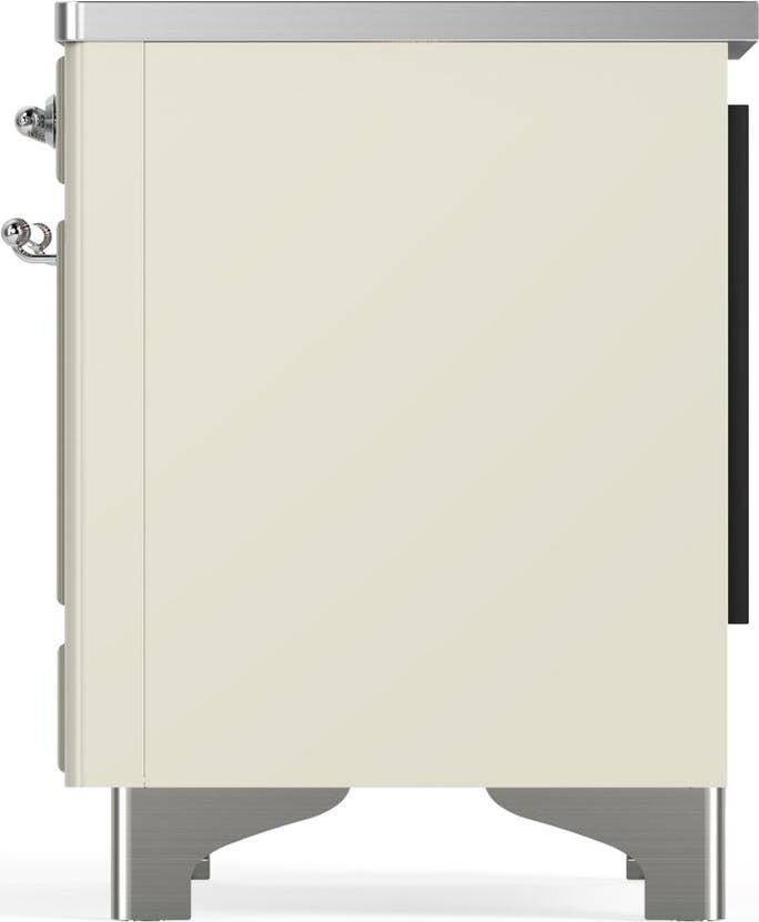 Ilve UMDIB40NR3AWC Antique White With Chrome Trim