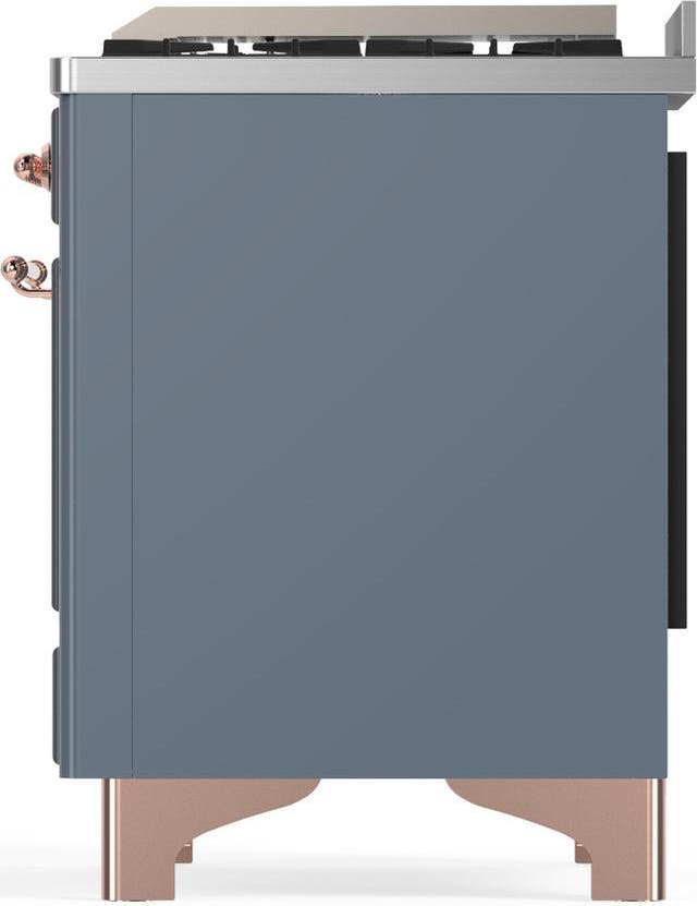 Ilve UMD40FNR3BGP Blue Grey With Copper Trim, Natural Gas