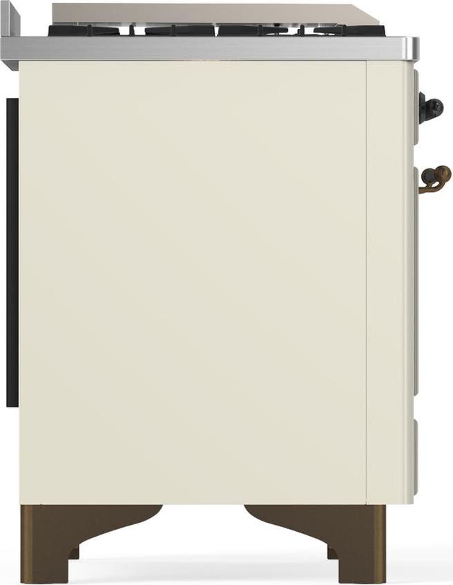 Ilve UM60FQNR3AWB Antique White With Burnished Trim, Natural Gas