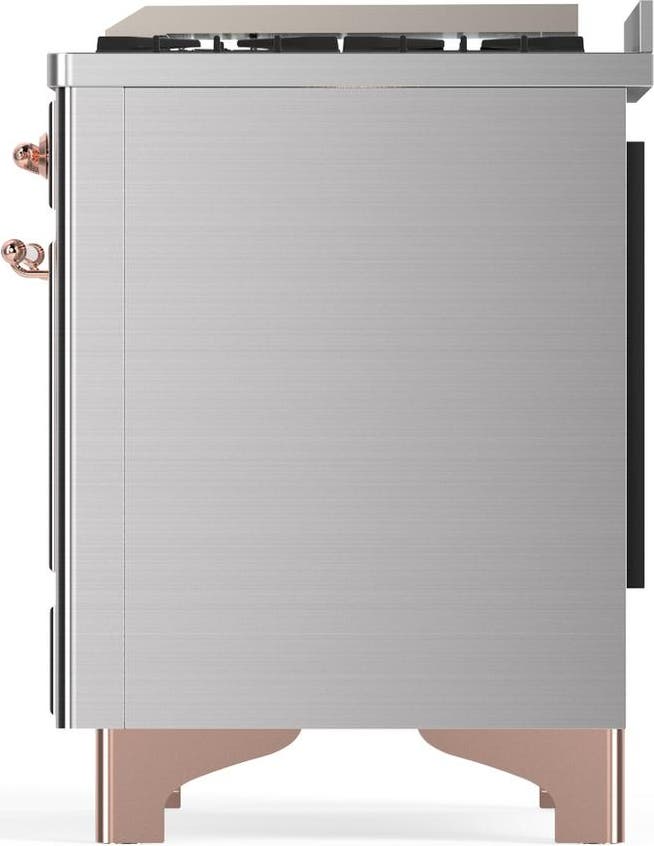 Ilve UM60FNR3SSP Stainless Steel With Copper Trim, Natural Gas