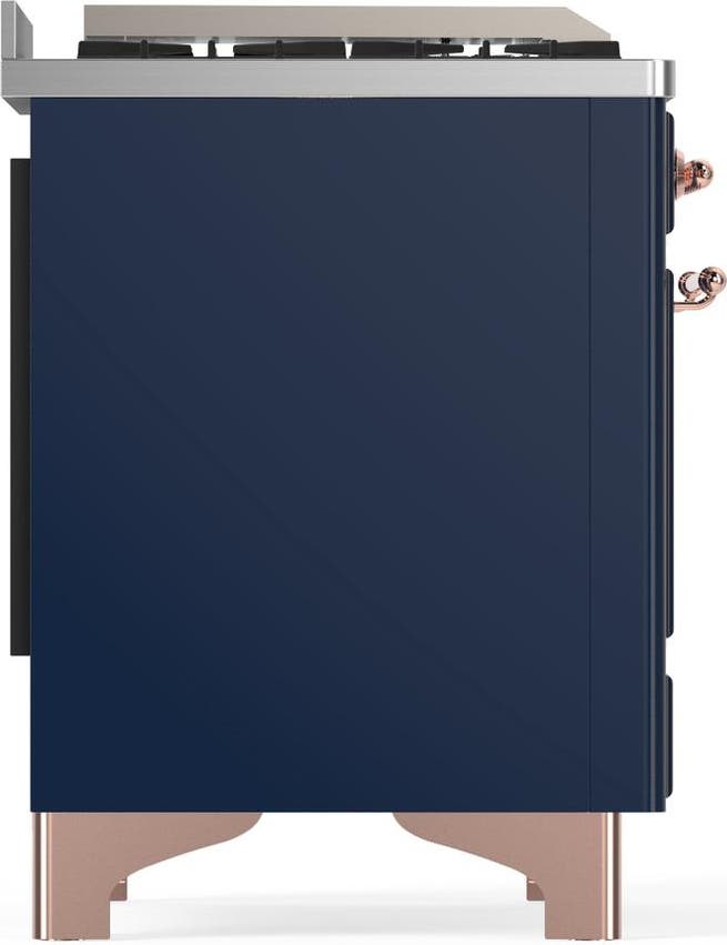 Ilve UM60FNR3MBP Midnight Blue With Copper Trim, Natural Gas