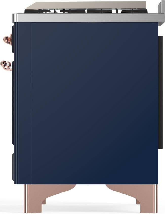 Ilve UM60FNR3MBP Midnight Blue With Copper Trim, Natural Gas
