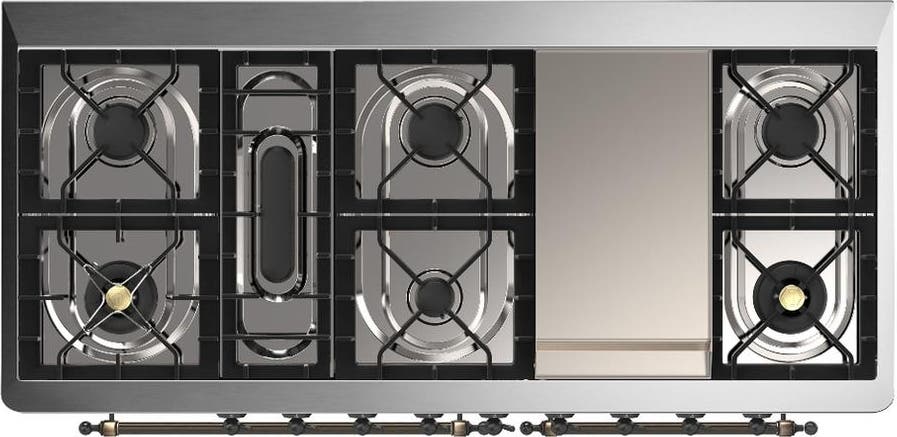 Ilve UM60FNR3EGB Emerald Green With Burnished Trim, Natural Gas