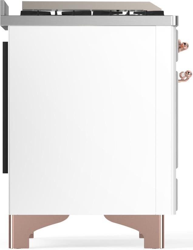 Ilve UM48FSQNR3WHP White With Copper Trim, Natural Gas