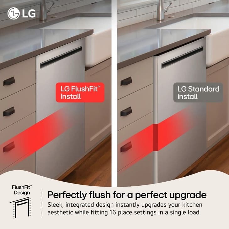 LG LDNPQ445S Stainless Steel