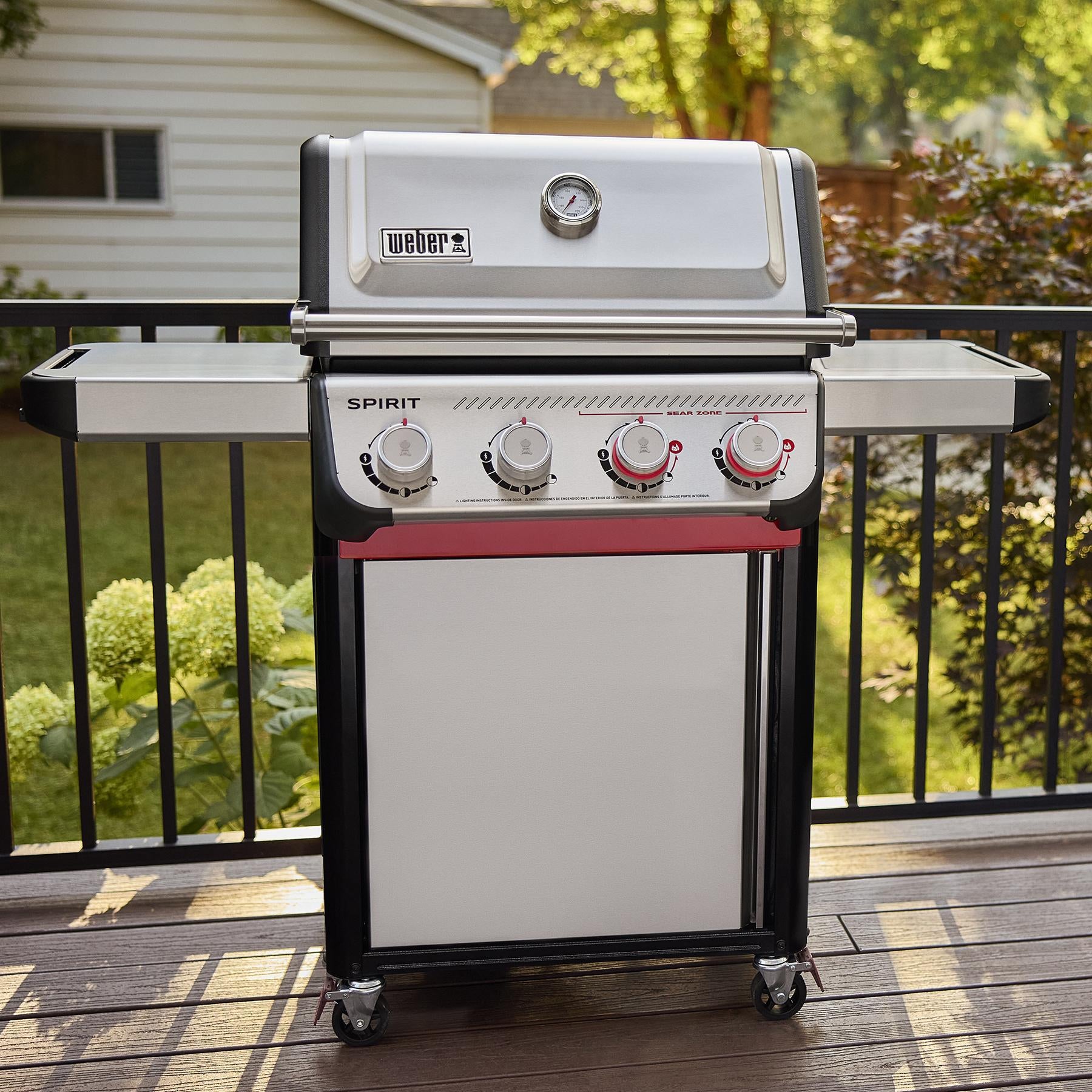 Weber 1502223 Spirit S-425C Freestanding Gas Grill: Natural Gas