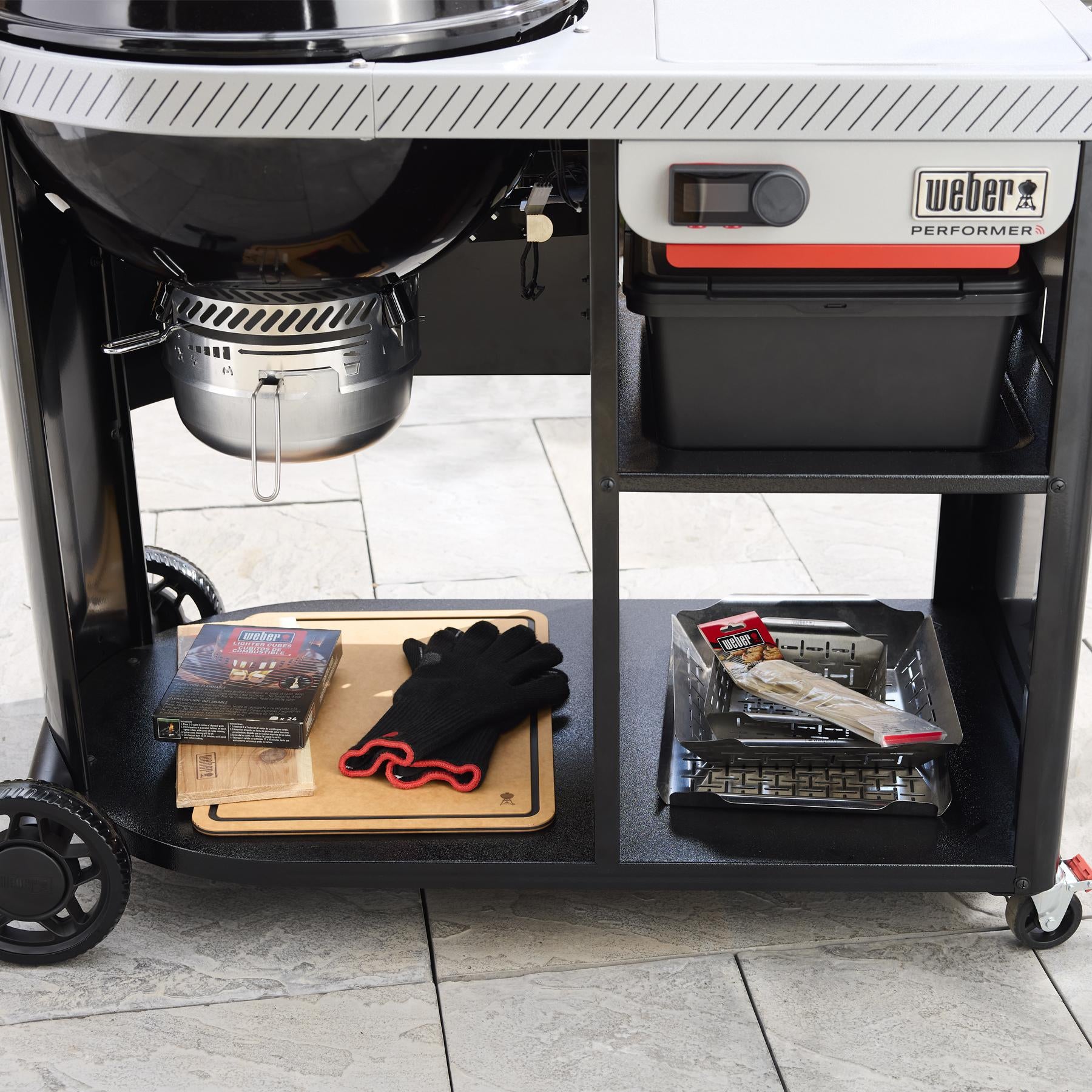 Weber 1501563 22 Inch Freestanding Premium Performer Smart