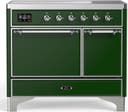 ILVE UMDIB40N Majestic III 40 inch Induction Range with 6 Elements, Booster Function, Bridge Control, Residual Heat Indicator