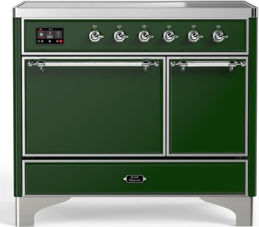 Emerald Green With Chrome Trim