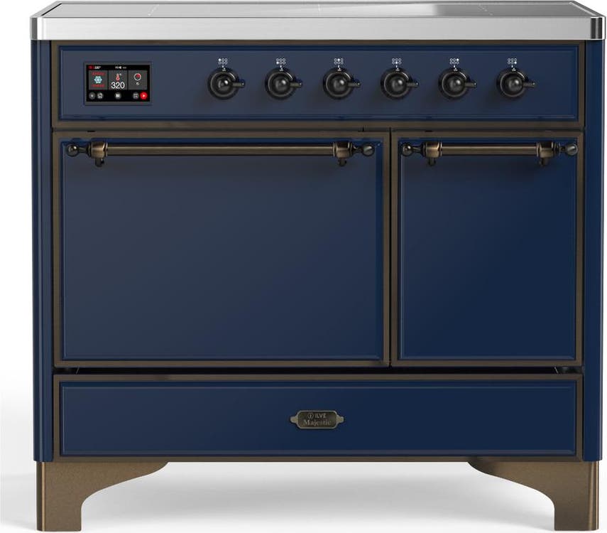Midnight Blue With Burnished Trim