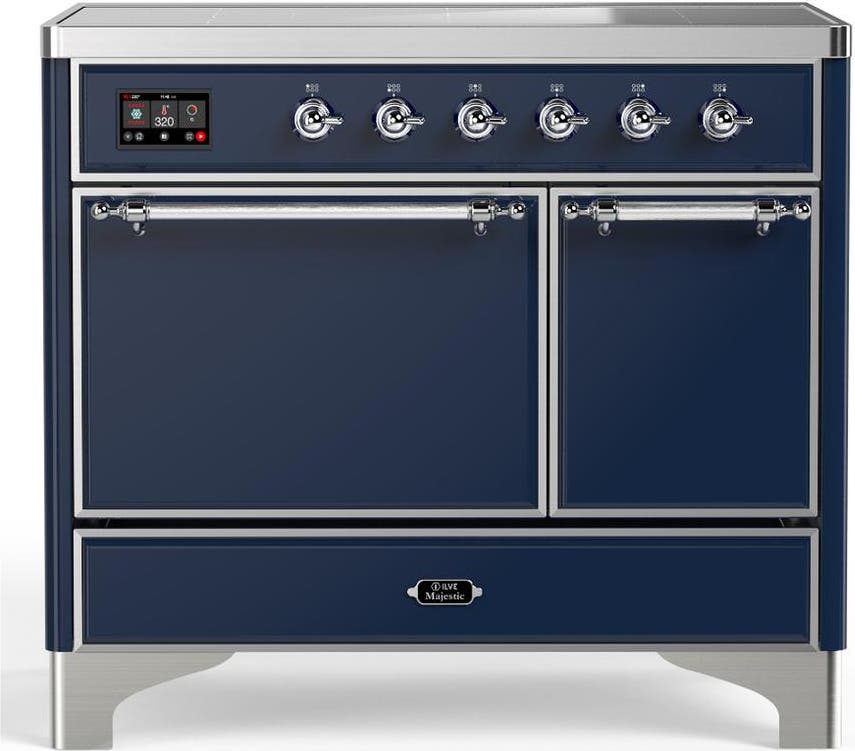 Midnight Blue With Chrome Trim