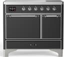 ILVE UMDIB40N Majestic III 40 inch Induction Range with 6 Elements, Booster Function, Bridge Control, Residual Heat Indicator