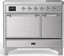 ILVE UMDIB40N Majestic III 40 inch Induction Range with 6 Elements, Booster Function, Bridge Control, Residual Heat Indicator