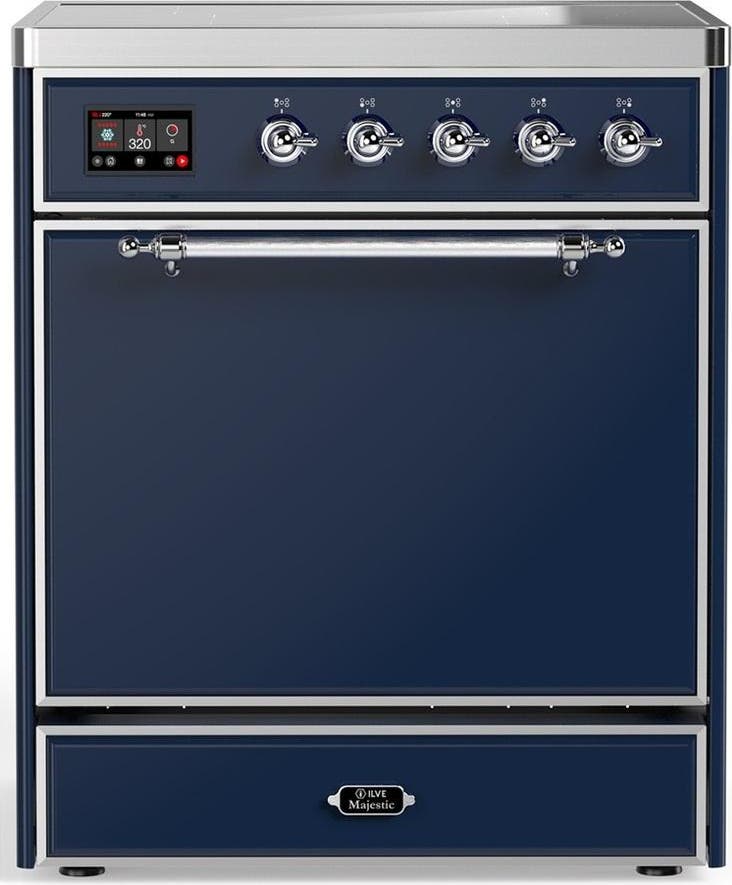 Midnight Blue With Chrome Trim