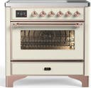 ILVE UMIB36N Majestic III 36 inch Induction Range with 6 Elements, 3.5 cu. ft. Total Oven Capacity