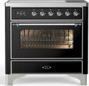 ILVE UMIB36N Majestic III 36 inch Induction Range with 6 Elements, 3.5 cu. ft. Total Oven Capacity