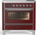 ILVE UMIB36N Majestic III 36 inch Induction Range with 6 Elements, 3.5 cu. ft. Total Oven Capacity