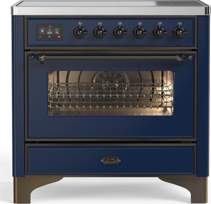 Midnight Blue With Burnished Trim