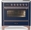 ILVE UMIB36N Majestic III 36 inch Induction Range with 6 Elements, 3.5 cu. ft. Total Oven Capacity