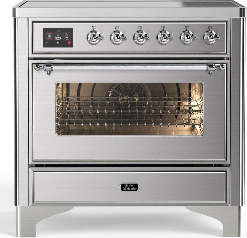 Stainless Steel With Chrome Trim