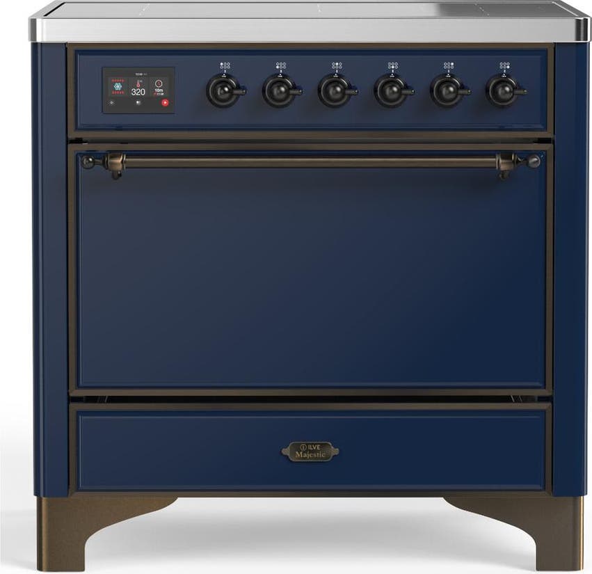 Midnight Blue With Burnished Trim
