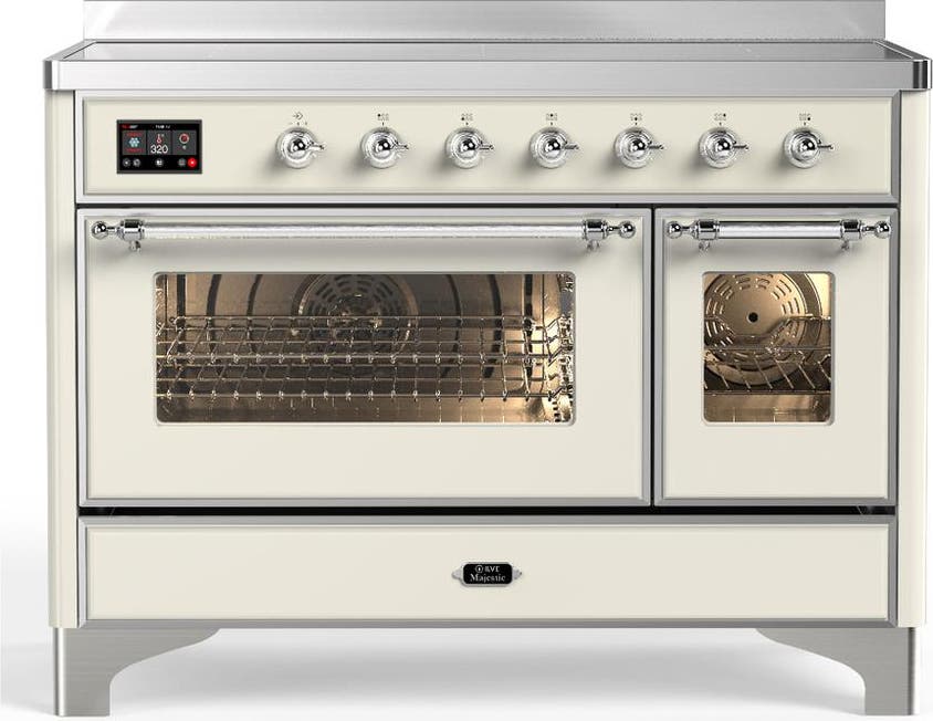 Antique White With Chrome Trim