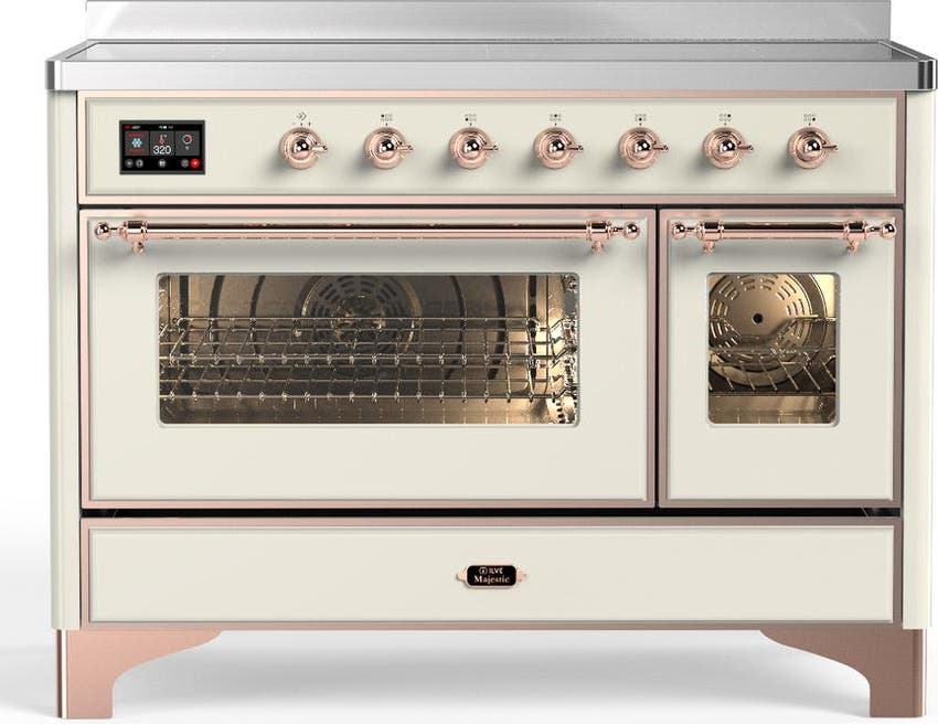 Antique White With Copper Trim
