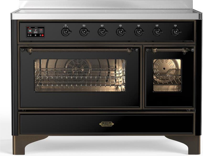 Glossy Black With Burnished Trim