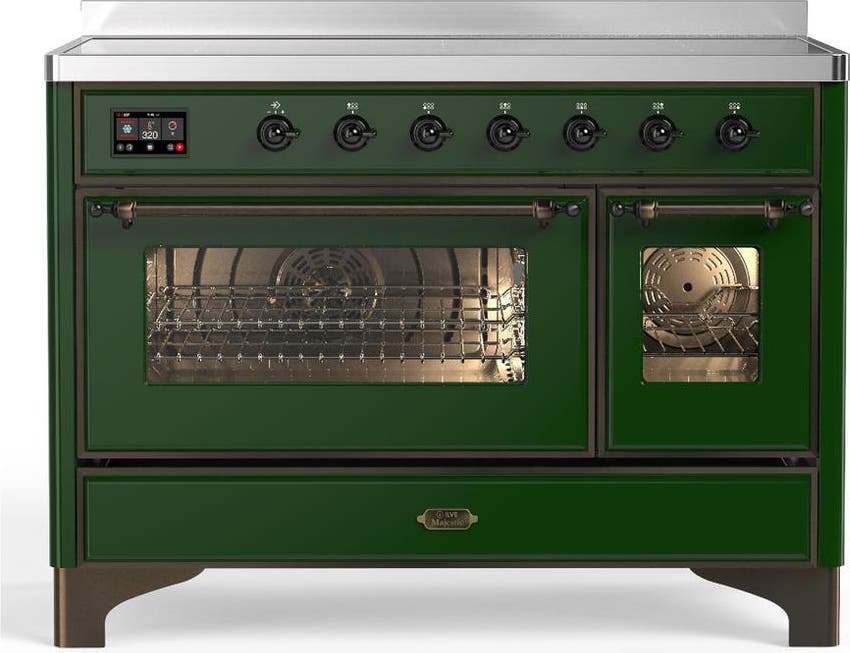 Emerald Green With Burnished Trim