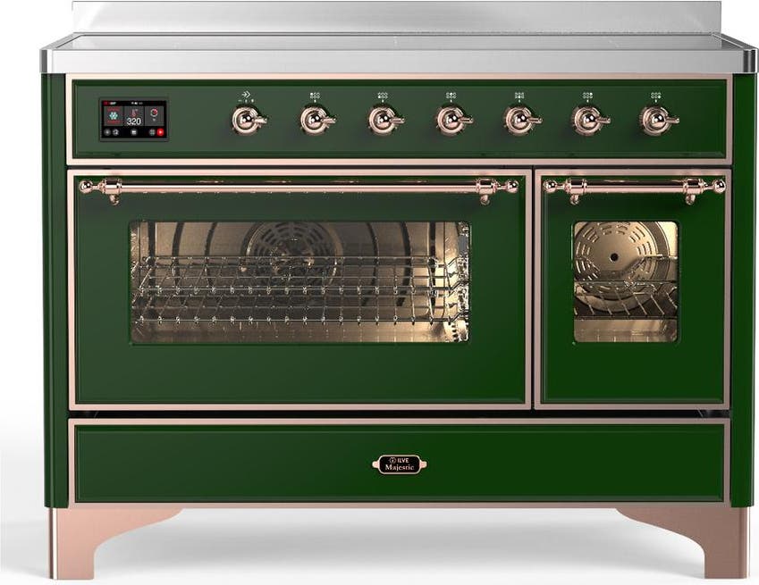 Emerald Green With Copper Trim