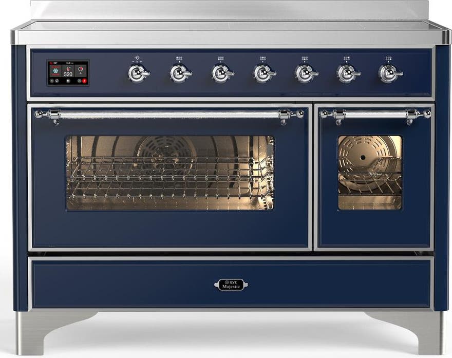 Midnight Blue With Chrome Trim
