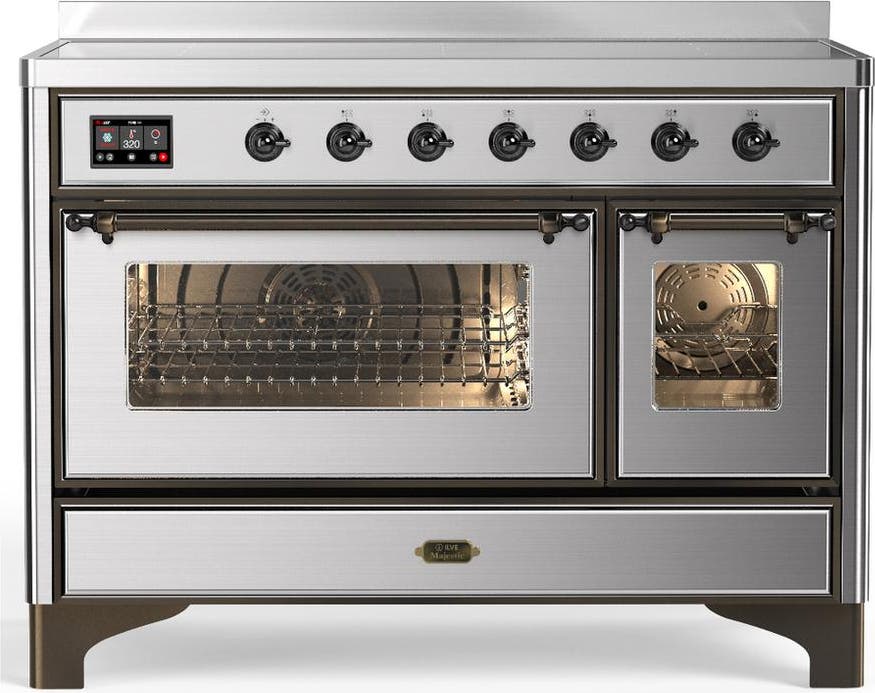 Stainless Steel With Burnished Trim