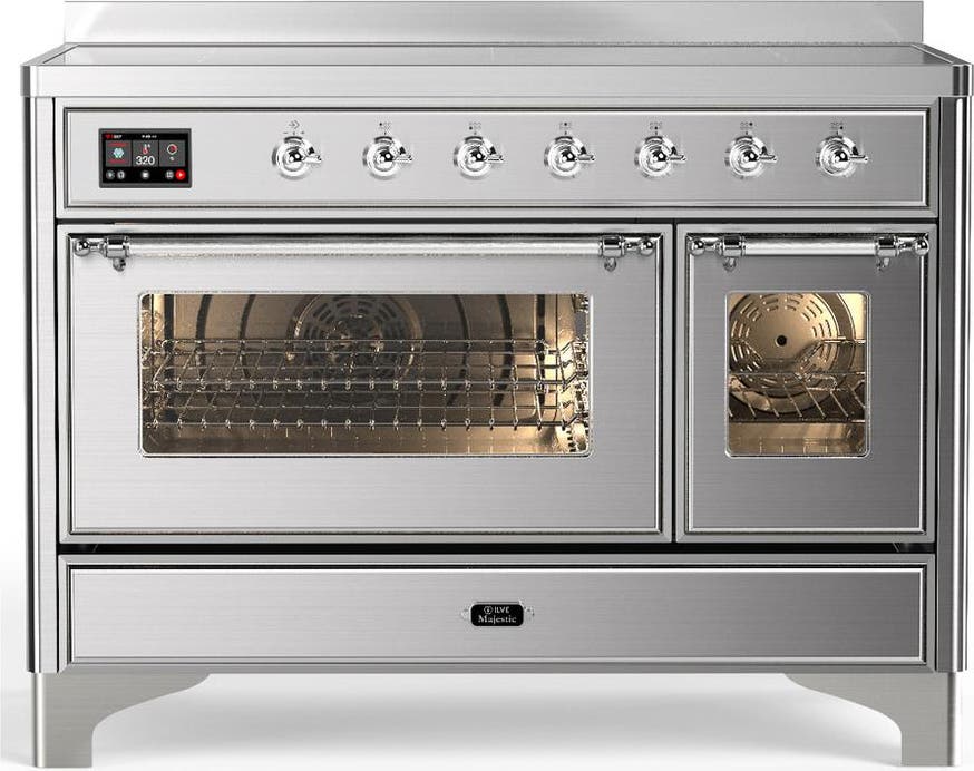 Stainless Steel With Chrome Trim
