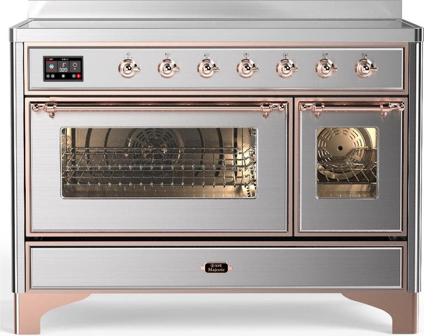 Stainless Steel With Copper Trim