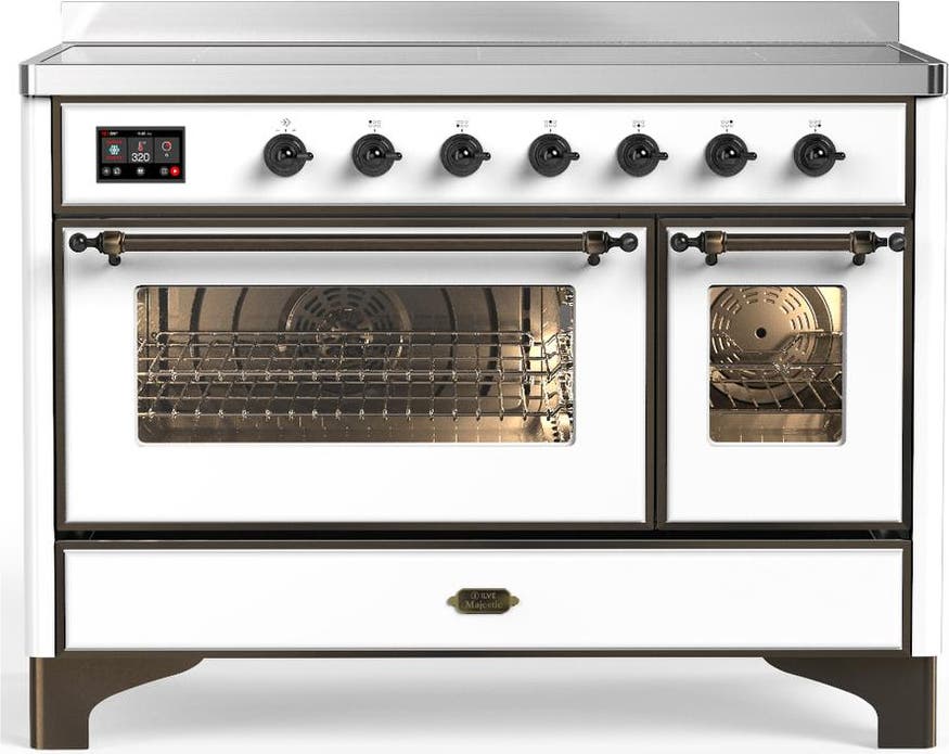 White With Burnished Trim
