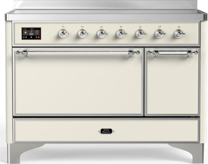 Antique White With Chrome Trim