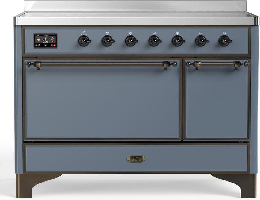 Blue Grey With Burnished Trim