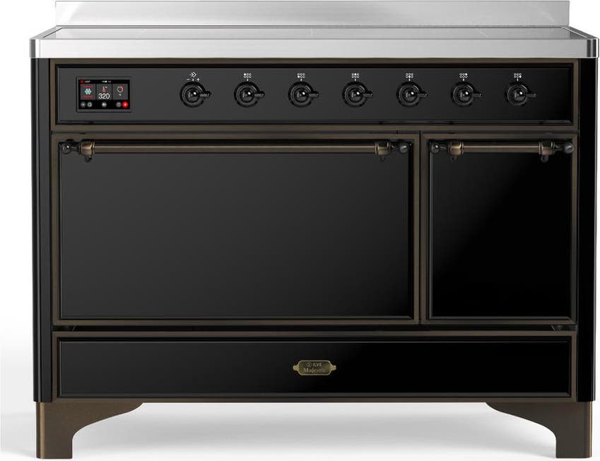 Glossy Black With Burnished Trim