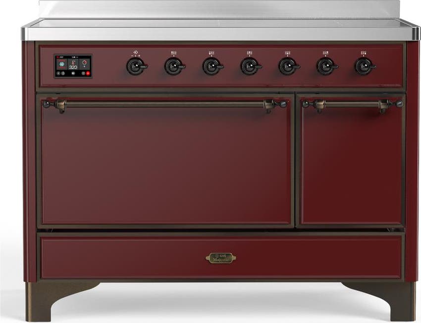Burgundy With Burnished Trim