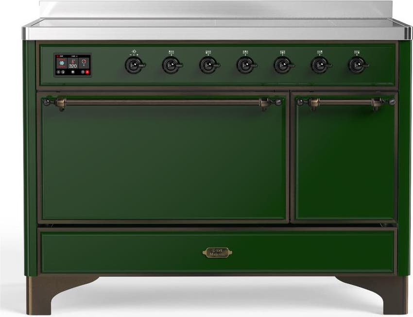Emerald Green With Burnished Trim