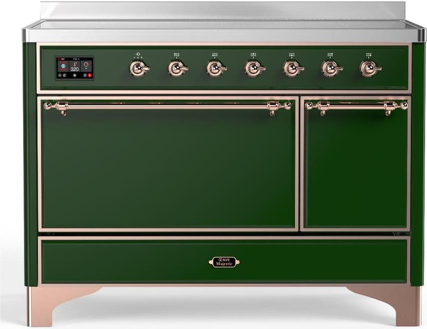 Emerald Green With Copper Trim