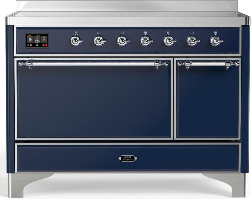 Midnight Blue With Chrome Trim